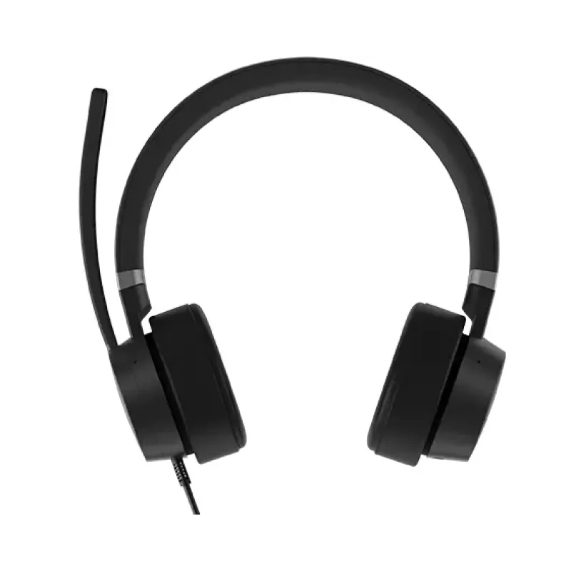 Lenovo Go Wired ANC Headset hoofdband auto/thuiswerk USB Type-C zwart