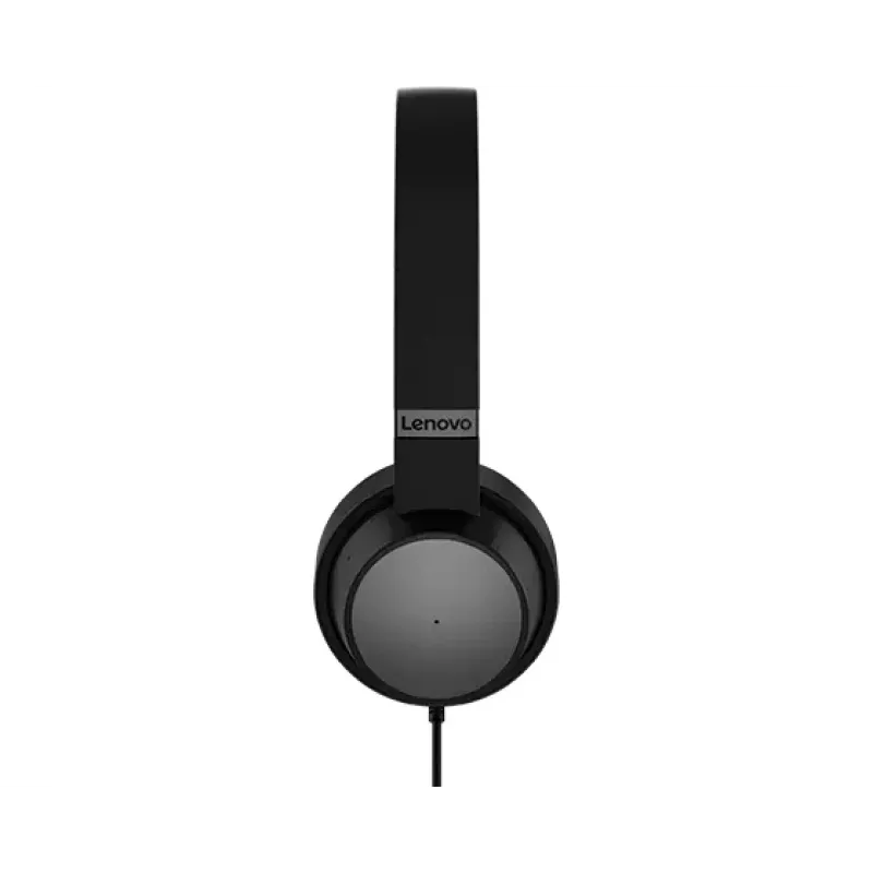 Lenovo Go Wired ANC Headset hoofdband auto/thuiswerk USB Type-C zwart