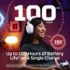 Draadloze gaming-headset HyperX Cloud Flight 2 — omsluitend, zwart