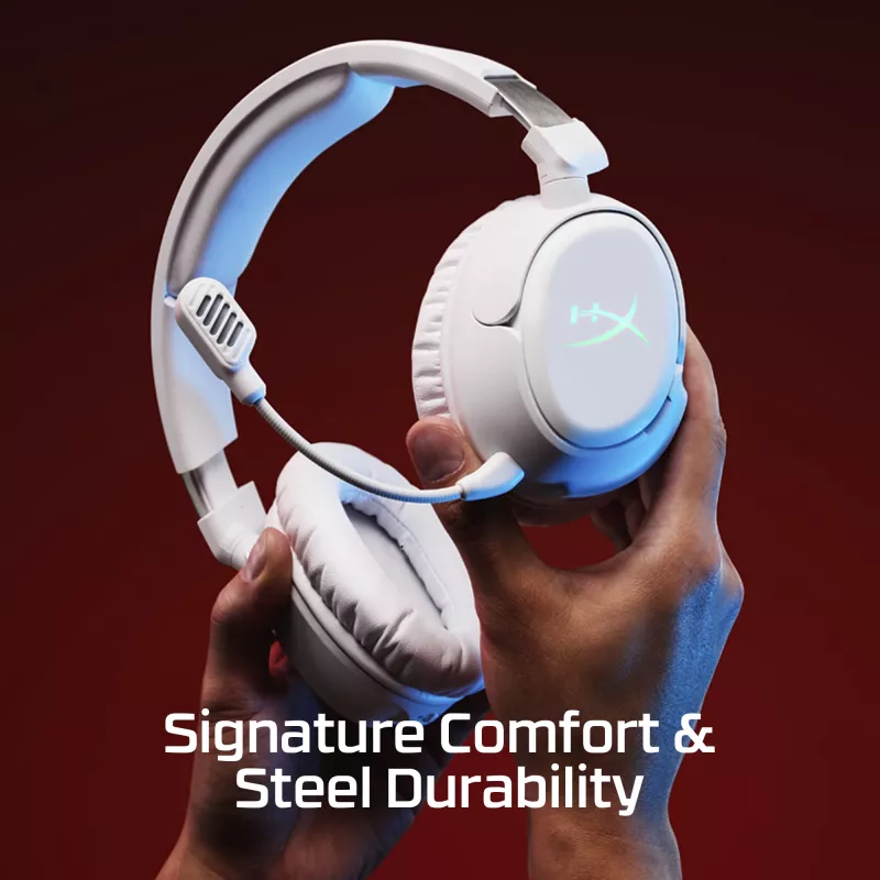Draadloze gaming-headset HyperX Cloud Flight 2 — omsluitend, zwart