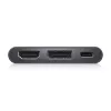 Adapter USB-C naar HDMI/DP met Power Pass-Through DELL DBQAUANBC070