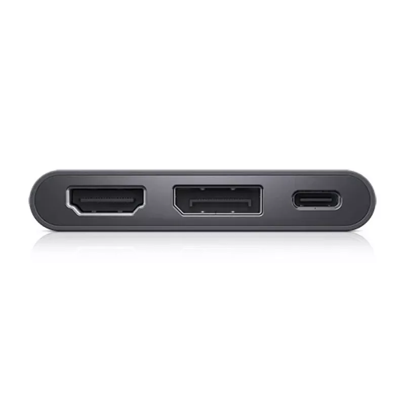 Adapter USB-C naar HDMI/DP met Power Pass-Through DELL DBQAUANBC070