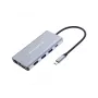 Conceptronic DONN20G 10-in-1 USB 3.2 Gen 1 dockingstation, HDMI, VGA, USB-A 5 Gbit/s, USB-C 5 Gbit/s, SD, TF/MicroSD, audio, GbE LAN, 100 W USB PD