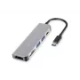 Conceptronic DONN02G laptop-dockingstation/poortreplicator USB 3.2 Gen 1 (3.1 Gen 1) Type-C aluminium
