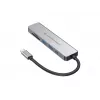 Conceptronic DONN02G laptop-dockingstation/poortreplicator USB 3.2 Gen 1 (3.1 Gen 1) Type-C aluminium