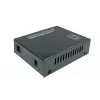 LevelOne RJ45 naar SC gigabit-mediaconverter, PoE PSE, singlemode vezel, 20km