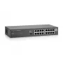 LevelOne 16-poorts gigabit-switch, gigabit Ethernet (10/100/1000), vollduplex, rackmontage