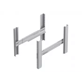 Conceptronic RRK02 rackmount rail kit 2U, rails set, rackmontage, grijs, 2U, ZEUS51E6K, EBM01R192VB, CE, RoHS