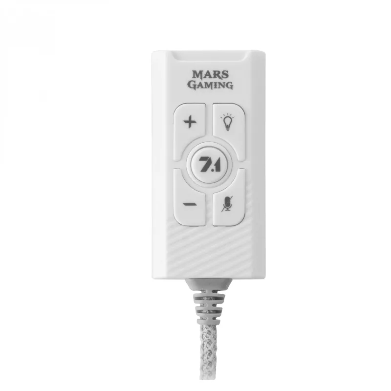 Geluidskaart Mars Gaming MSC2W 7.1 USB wit 3,5mm