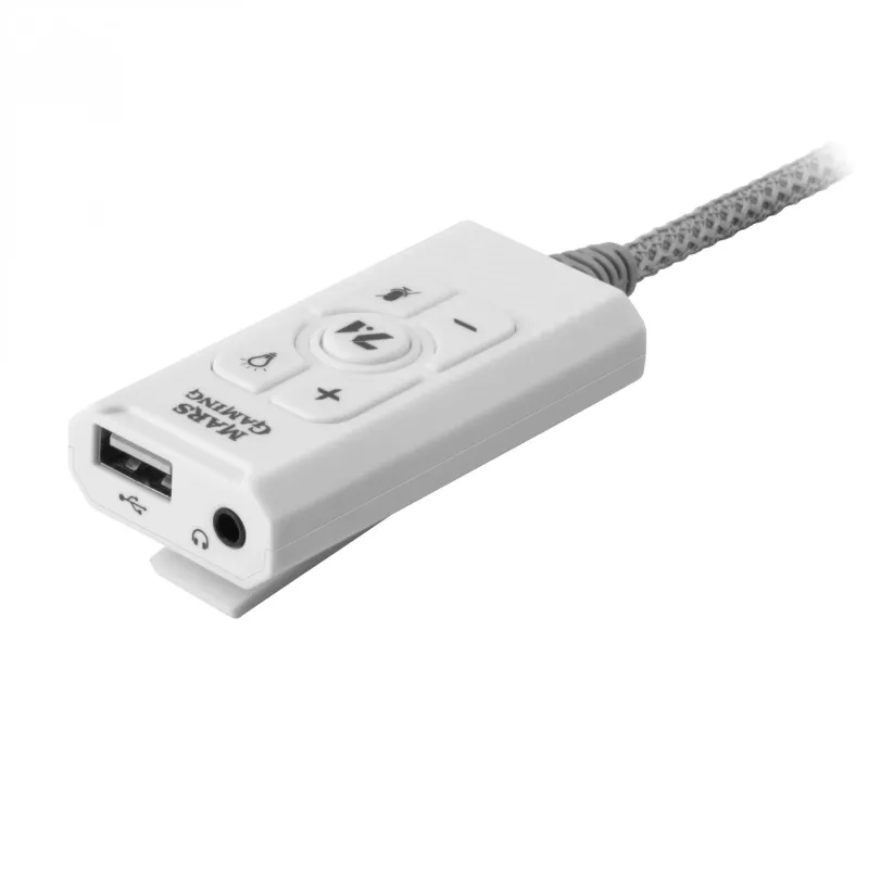 Geluidskaart Mars Gaming MSC2W 7.1 USB wit 3,5mm