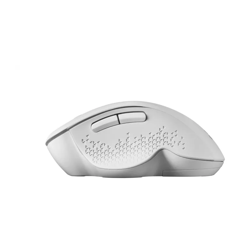 Mars Gaming MMWERGO draadloze muis ergonomisch wit, rechtshandig, mechanisch, RF draadloos, 3200 DPI, wit