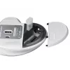 Mars Gaming MMWERGO draadloze muis ergonomisch wit, rechtshandig, mechanisch, RF draadloos, 3200 DPI, wit