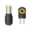 FSP 4AP0016701GP kabel gender-changer zwart, geel