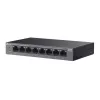 TP-Link LiteWave 8-poorts Gigabit desktop-switch met 8-poorts PoE+