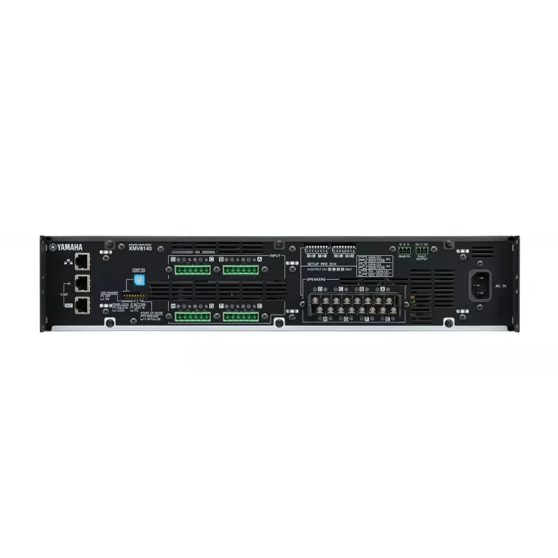 Yamaha XMV8140 audioversterker performance/podium zwart, grijs