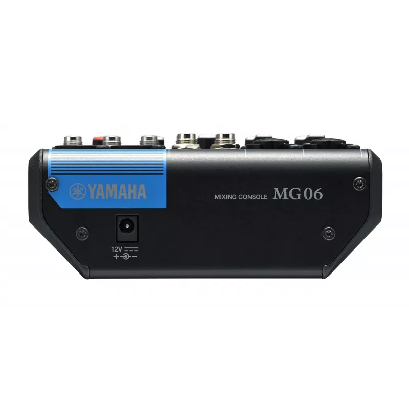 Yamaha MG06 audiomixer 6 kanalen zwart