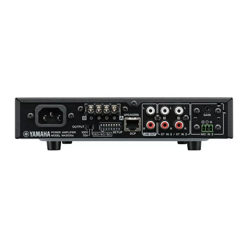 Yamaha MA2030A audioversterker 2.0 kanalen ELA-installatie zwart