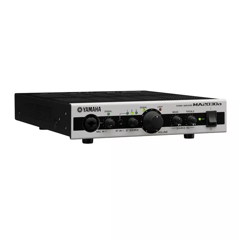 Yamaha MA2030A audioversterker 2.0 kanalen ELA-installatie zwart