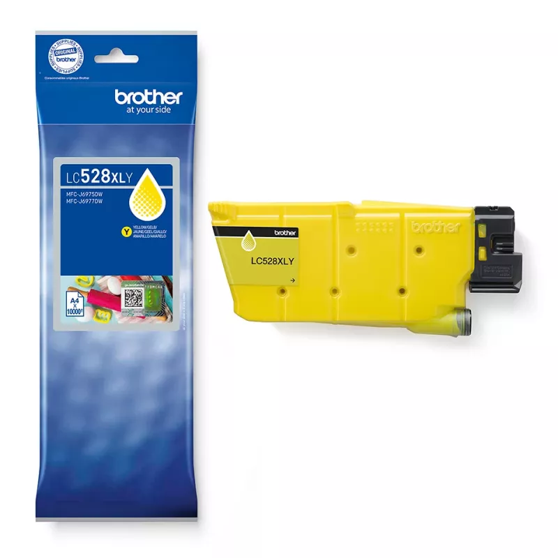 Brother LC528XLY gele inktpatroon 1 stuk origineel ultra hoge capaciteit