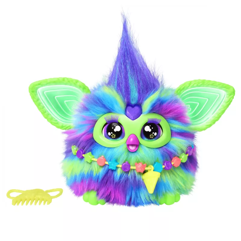 Interactief speelgoed HASBRO Furby Aurora Furbealis – kleurveranderende ogen, interactief huisdier