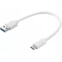 Sandberg USB-C 3.1 > USB-A 3.0 0,2 M, 0,2 m, USB C, USB A, USB 3.2 Gen 1 (3.1 Gen 1), wit