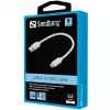 Sandberg USB-C 3.1 > USB-A 3.0 0,2 M, 0,2 m, USB C, USB A, USB 3.2 Gen 1 (3.1 Gen 1), wit