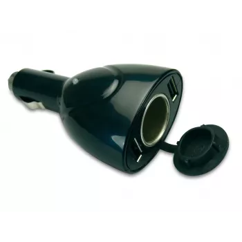 Sandberg auto-oplader USB 3in1, auto, sigarettenaansteker, 5 V, zwart