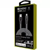 Sandberg Survivor Lightning kabel 2 m, 2 m, Lightning, USB A, stekker, stekker, zwart, grijs