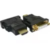 Sandberg adapter DVI-F - HDMI-M, HDMI, DVI, zwart