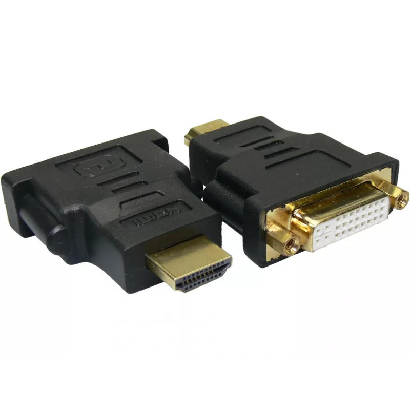 Sandberg adapter DVI-F - HDMI-M, HDMI, DVI, zwart