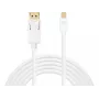 Sandberg DP-MiniDP 1.2 4K M-M 2m, 2 m, DisplayPort, Mini DisplayPort, stekker, stekker, wit