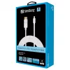 Sandberg DP-MiniDP 1.2 4K M-M 2m, 2 m, DisplayPort, Mini DisplayPort, stekker, stekker, wit