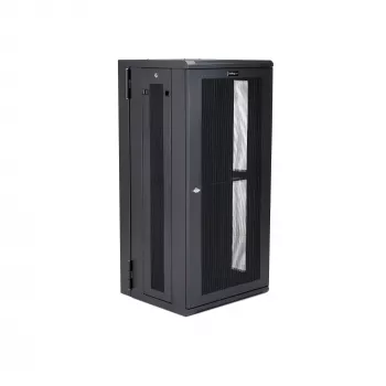 StarTech.com 4-paals 26U wandmontage-netwerkkast met 1U vak, 19 inch opklapbare wandgemonteerde serverkast voor data-/AV-/elektronica-/computertoestellen, flexibele geventileerde rackbehuizing