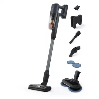 Electrolux EP71B14WET steelstofzuiger accu droog zakloos 0,3 l blauw 4 Ah