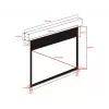 Multibrackets M 16:9 gemotoriseerd projectiescherm 240x135, 108 inch