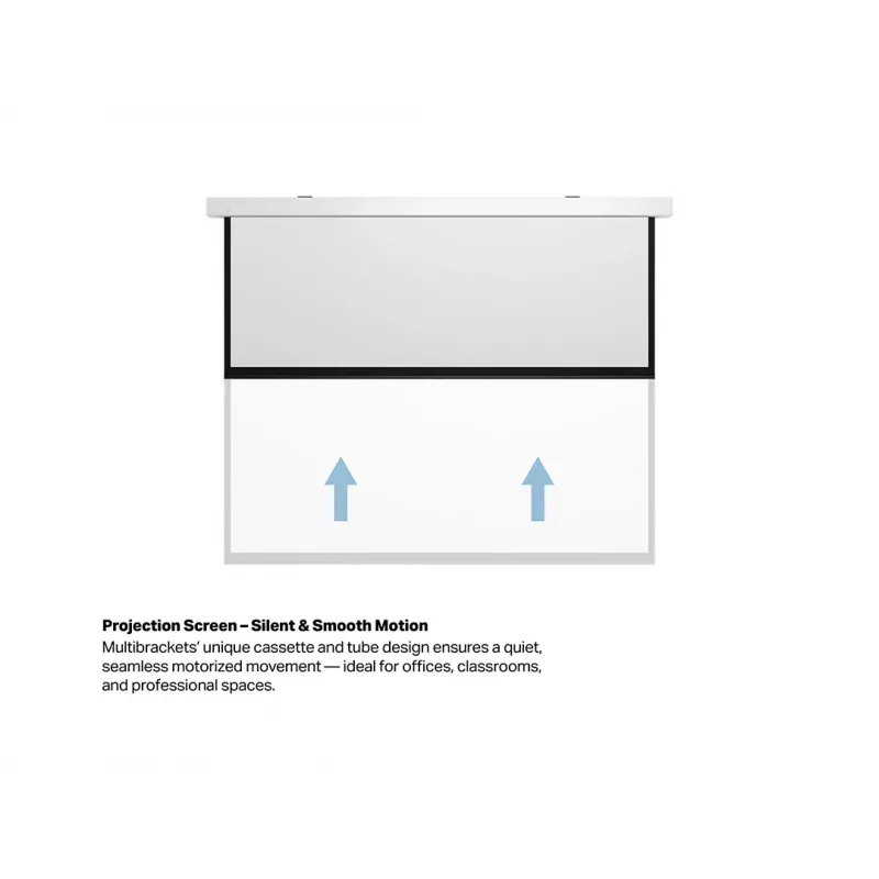 Gemotoriseerd projectiescherm MULTIBRACKETS M 16:9 135 inch (300x168) matwit