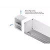 Multibrackets M 1:1 gemotoriseerd projectiescherm 240x240, 135 inch White Edition
