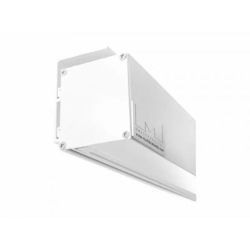 Gemotoriseerd projectiescherm MULTIBRACKETS M 16:10 90 inch (zichtbaar 193,9×121,2 cm) matwit, zwart/wit