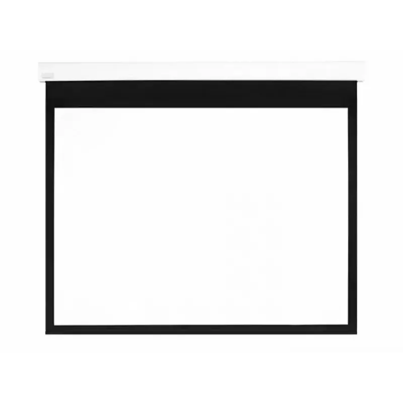 Gemotoriseerd projectiescherm MULTIBRACKETS M 16:10 90 inch (zichtbaar 193,9×121,2 cm) matwit, zwart/wit