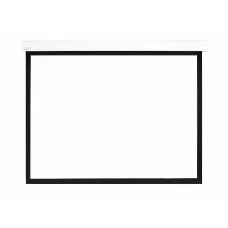 Gemotoriseerd projectiescherm MULTIBRACKETS M 16:10 90 inch (zichtbaar 193,9×121,2 cm) matwit, zwart/wit