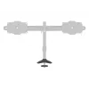 Grommet-basis Multibrackets M Desktopmount voor enkel-/dubbel-/drievoudige monitorstandaard zwart model