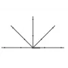 Multibrackets M Universal Swing Arm 180 Degrees Large zwart 75 kg 48-69 inch