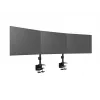 Multibrackets M VESA Desktopmount Triple Desk Clamp 24 inch-32 inch 24 kg