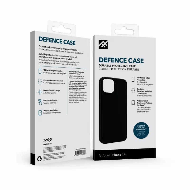 IFROGZ Defence telefoonhoes 15,5 cm (6,1 inch) afdekking zwart