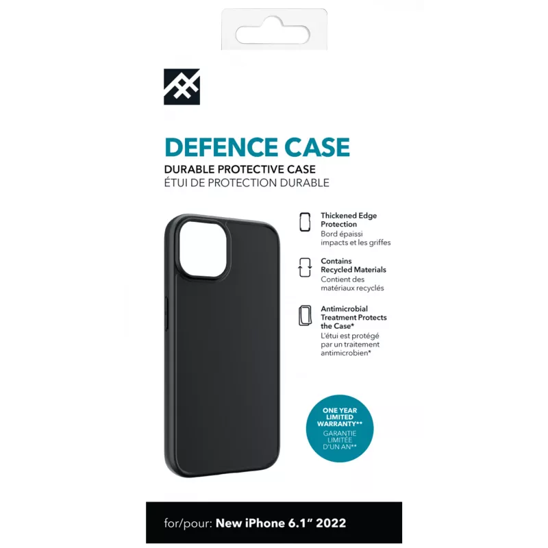 IFROGZ Defence telefoonhoes 15,5 cm (6,1 inch) afdekking zwart