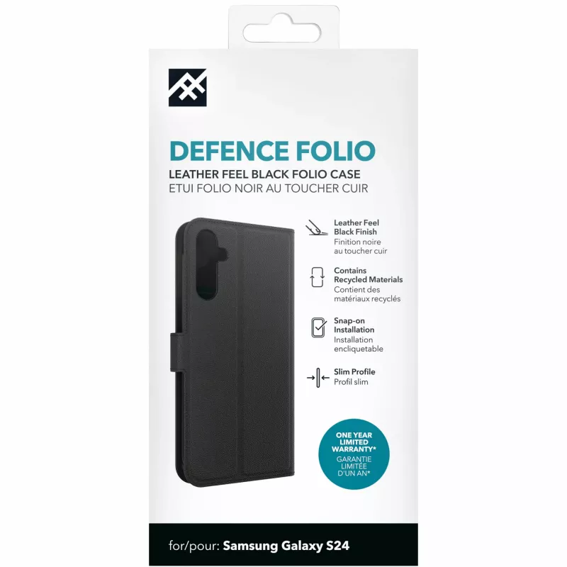 IFROGZ Defence Folio telefoonhoes 15,8 cm (6,2″) zwart