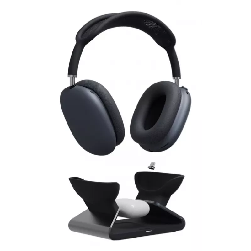 mophie AirPods Max oplaadstation, binnen, USB, draadloos laden, zwart