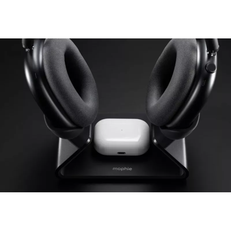mophie AirPods Max oplaadstation, binnen, USB, draadloos laden, zwart