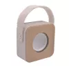 Mars Gaming MS-ECO ecologische Bluetooth 5.1 luidspreker van organisch materiaal tarwestro en bamboe compact formaat