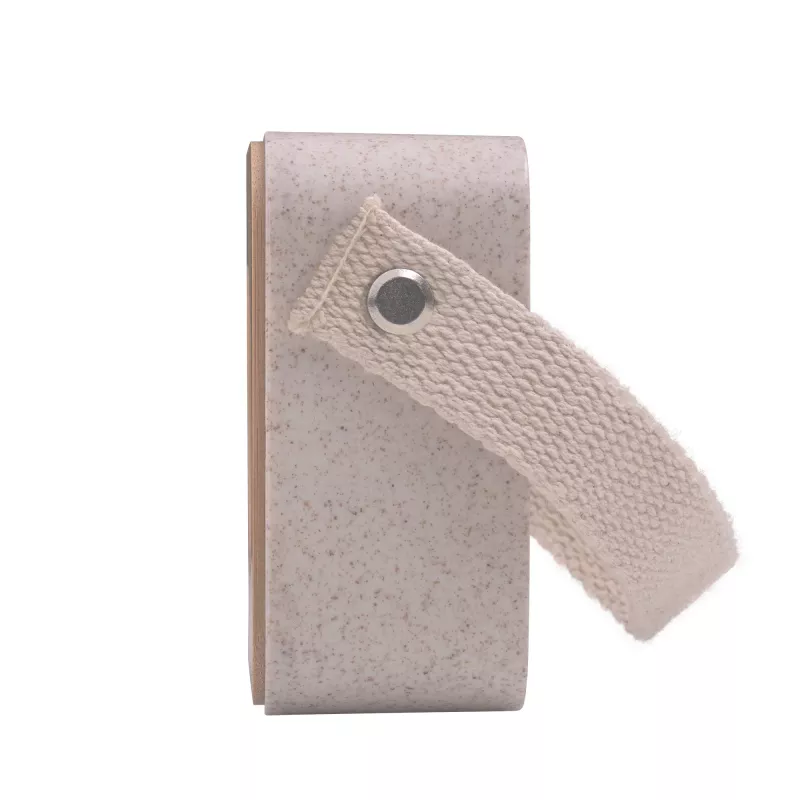 Mars Gaming MS-ECO ecologische Bluetooth 5.1 luidspreker van organisch materiaal tarwestro en bamboe compact formaat